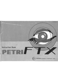 Petri Petriflex FTX manual. Camera Instructions.